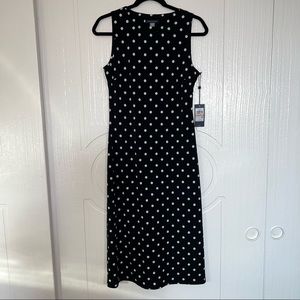 Tommy Hilfiger Black and White Polka Dot Dress